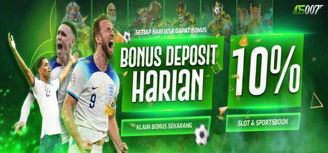 BONUS HARIAN SPORTSBOOK 10% JOS007