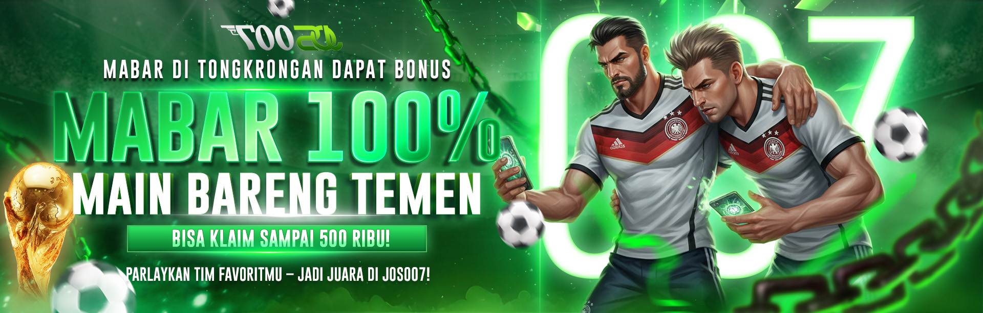 BONUS MABAR JOS007