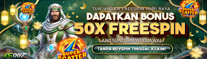 TUNJANGAN FREESPIN HARI RAYA JOS007
