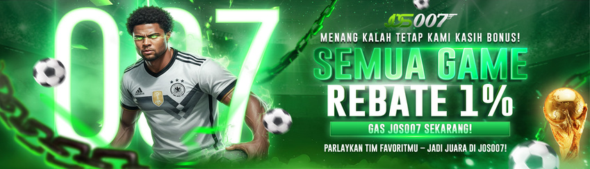 BONUS REBATE HARIAN 1% JOS007