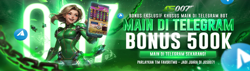 BONUS EKSKLUSIF TELEGRAM 100%